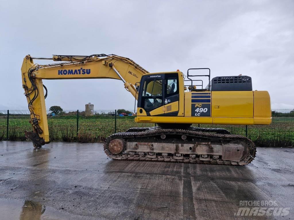 Komatsu PC 490 - 10 Crawler Excavators