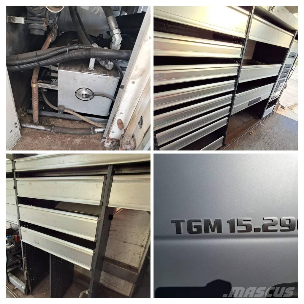 MAN TGM 15.290 Box trucks