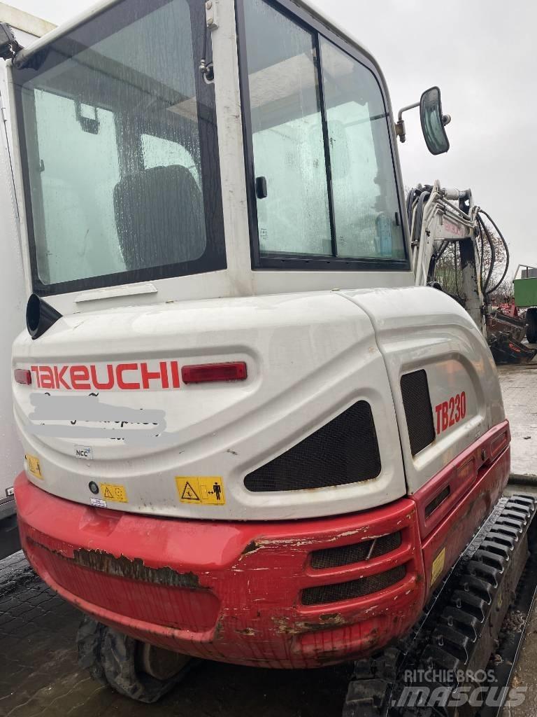 Takeuchi TB 230 Mini Excavators <7t (Mini Diggers)