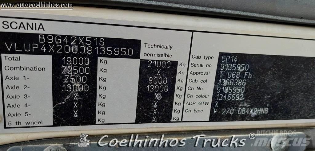 Scania P270 Cab & Chassis Trucks