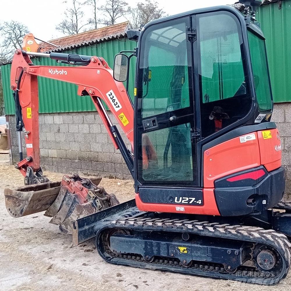 Kubota U 27-4 Mini Excavators <7t (Mini Diggers)
