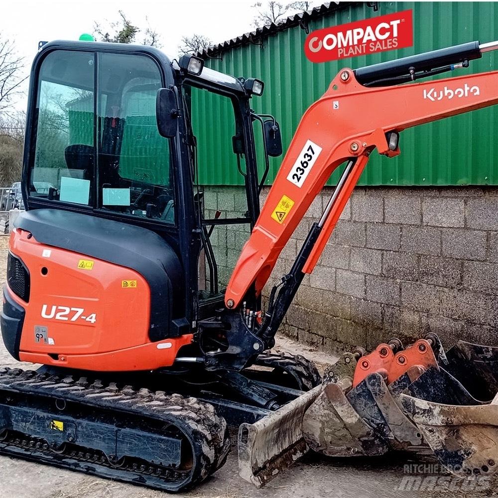 Kubota U 27-4 Mini Excavators <7t (Mini Diggers)