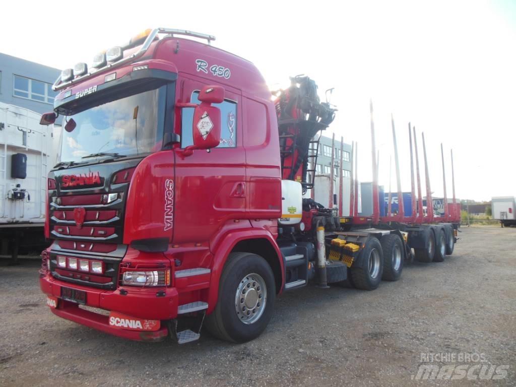 Scania R 450 Log trucks