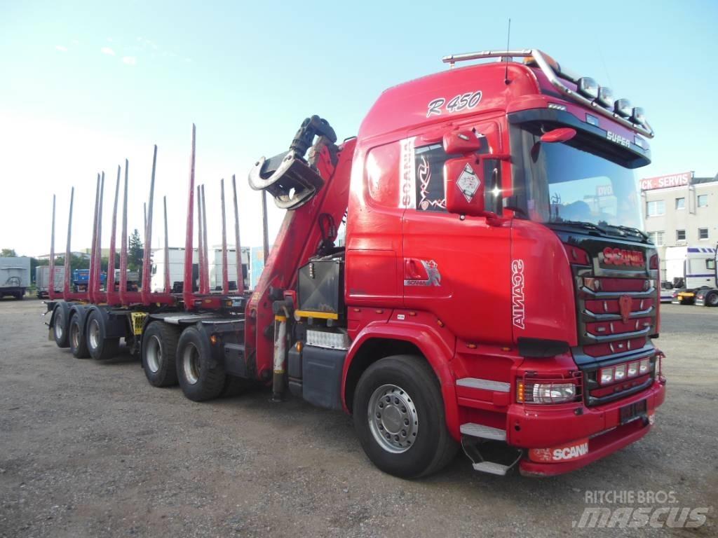 Scania R 450 Log trucks