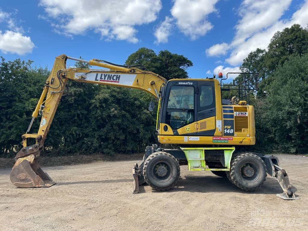 Komatsu PW 148-11 Wheeled Excavators