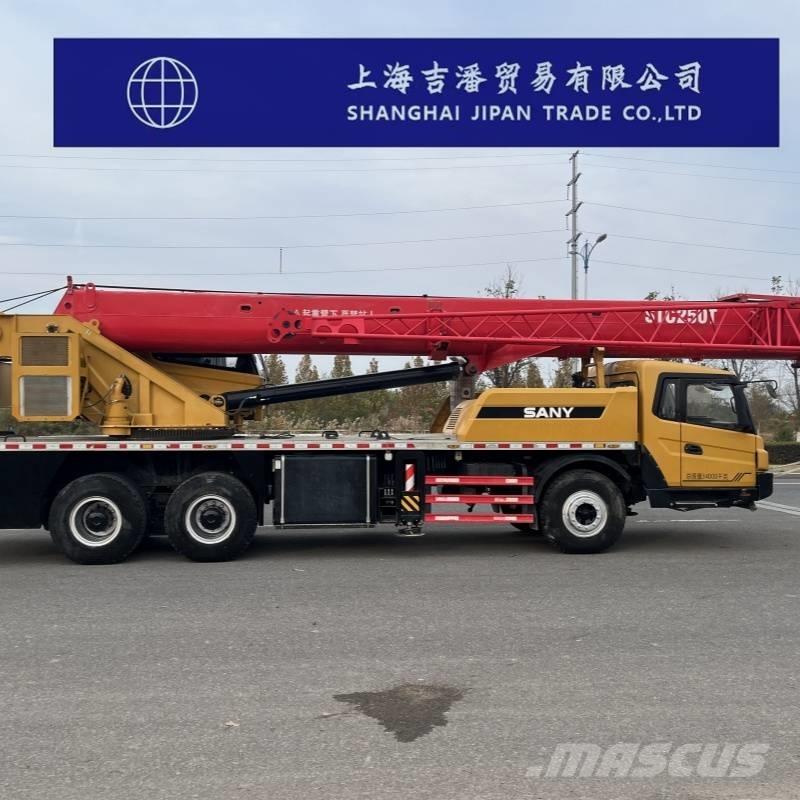 Sany STC 250 T Mobile and all terrain cranes
