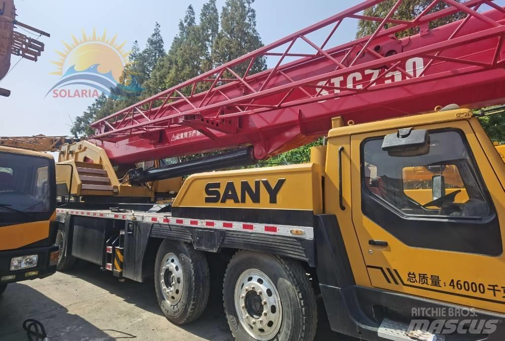 Sany STC 750 Mobile and all terrain cranes