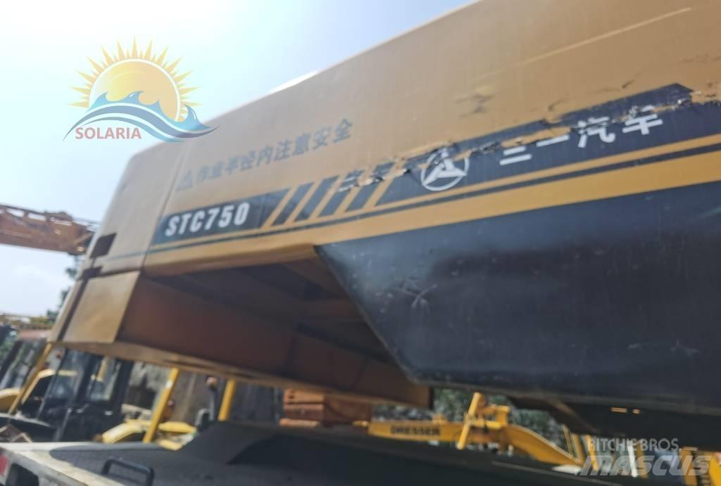 Sany STC 750 Mobile and all terrain cranes
