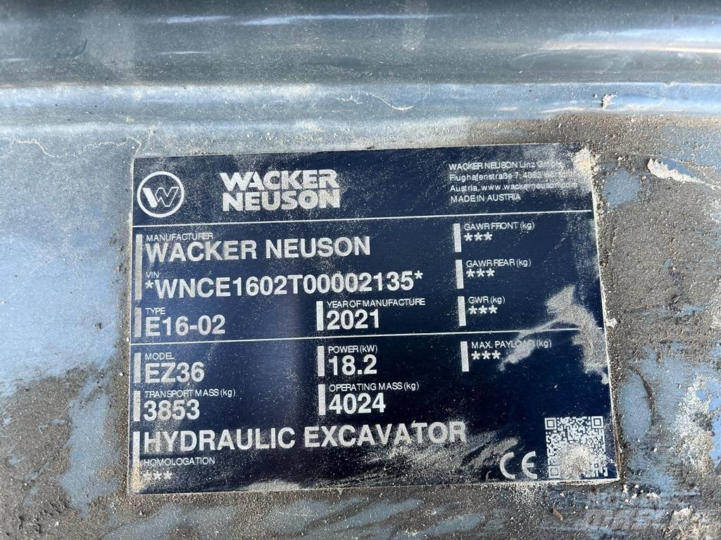 Wacker Neuson EZ 36 Mini Excavators <7t (Mini Diggers)