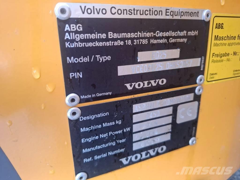 Volvo DD 25 Twin drum rollers