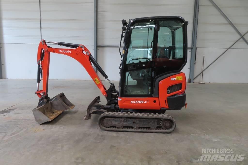 Kubota KX 018-4 Mini Excavators <7t (Mini Diggers)
