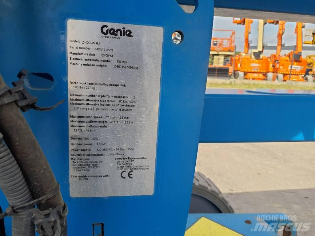 Genie Z40/23NRJ Articulated boom lifts