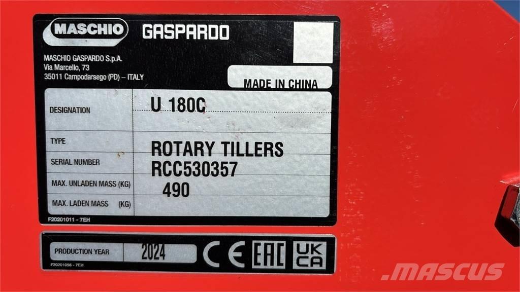Maschio U 180 Soil Preparation Work