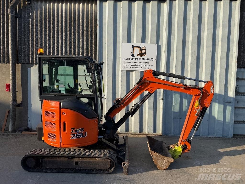 Hitachi ZX 26 Mini Excavators <7t (Mini Diggers)