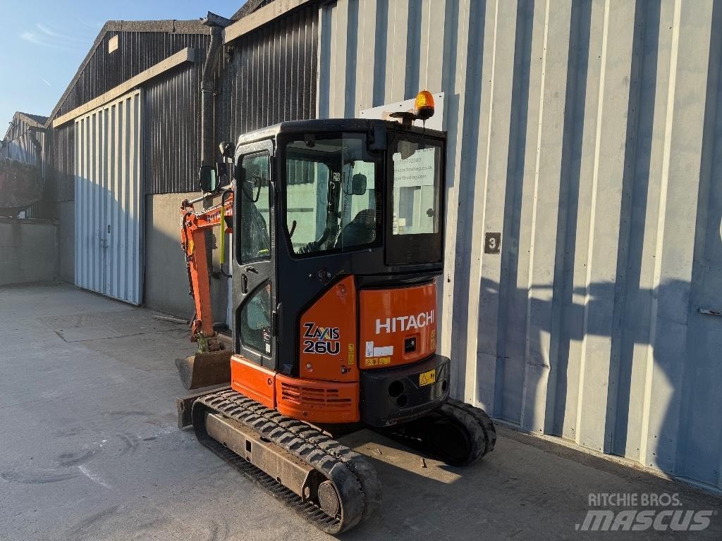 Hitachi ZX 26 Mini Excavators <7t (Mini Diggers)