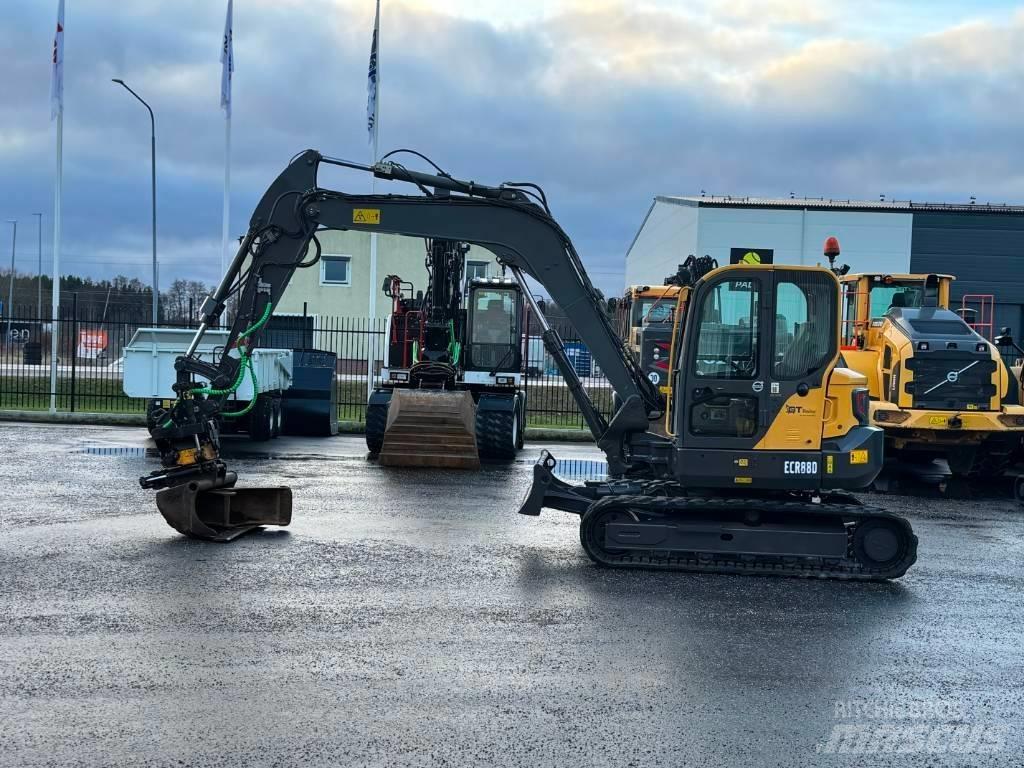 Volvo ECR 88 D Mini excavators  7t - 12t