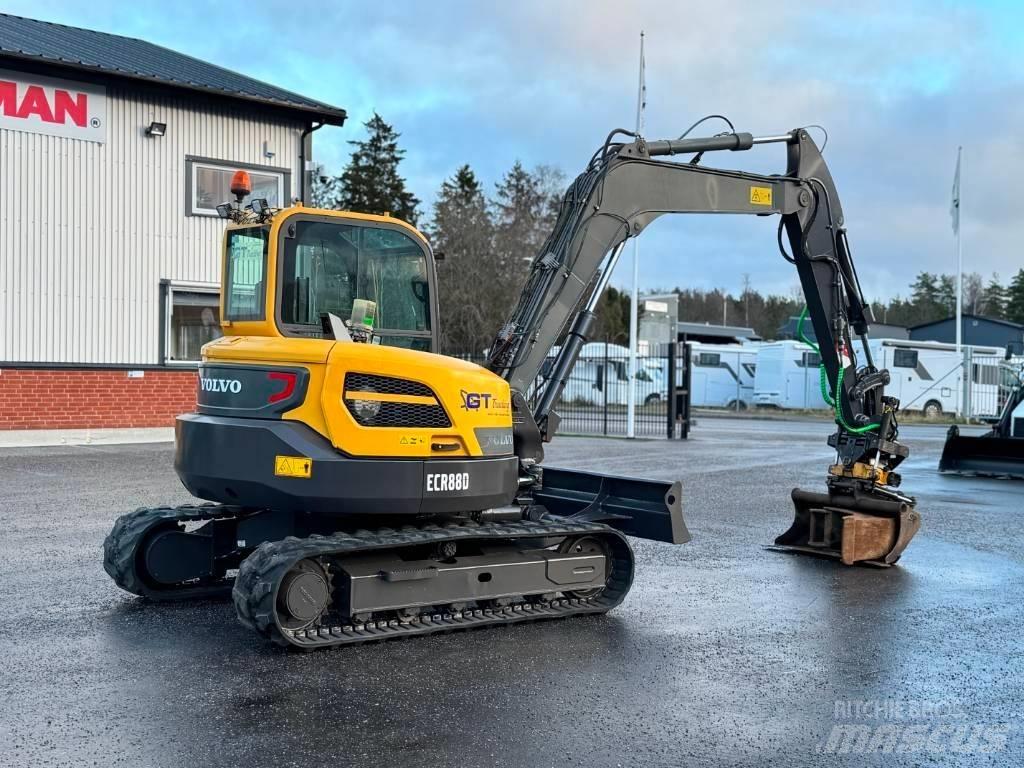 Volvo ECR 88 D Mini excavators  7t - 12t