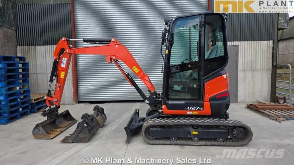 Kubota U 27-4 Mini Excavators <7t (Mini Diggers)
