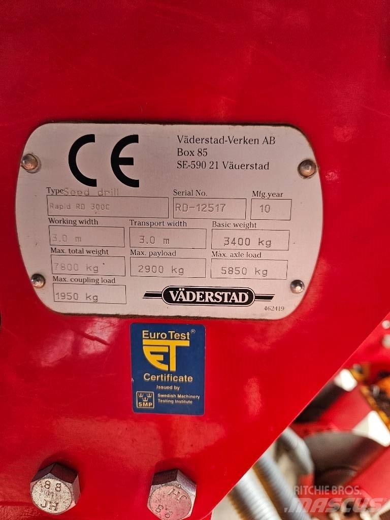 Väderstad Rapid300C Drills