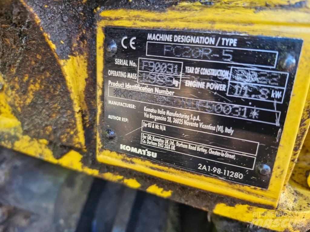 Komatsu PC 20 R-5 Mini Excavators <7t (Mini Diggers)