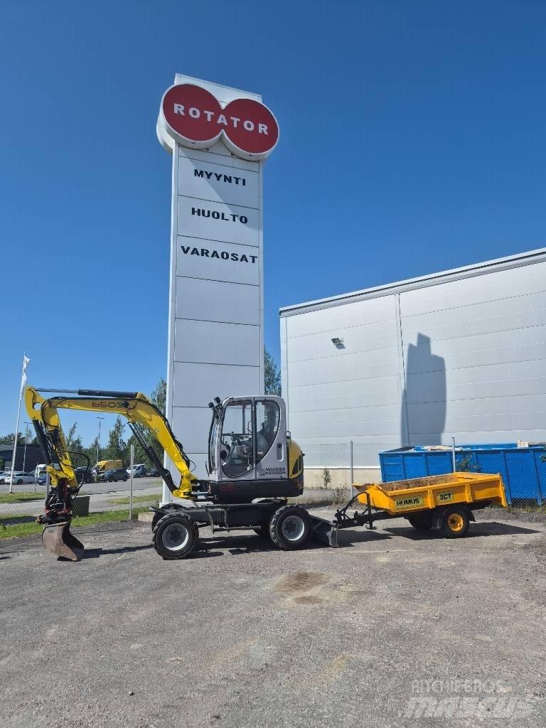 Wacker Neuson 6503 Wheeled Excavators