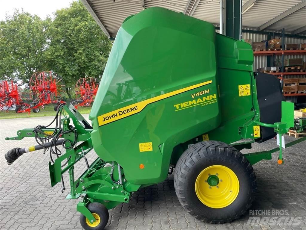 John Deere V451M Round Balers