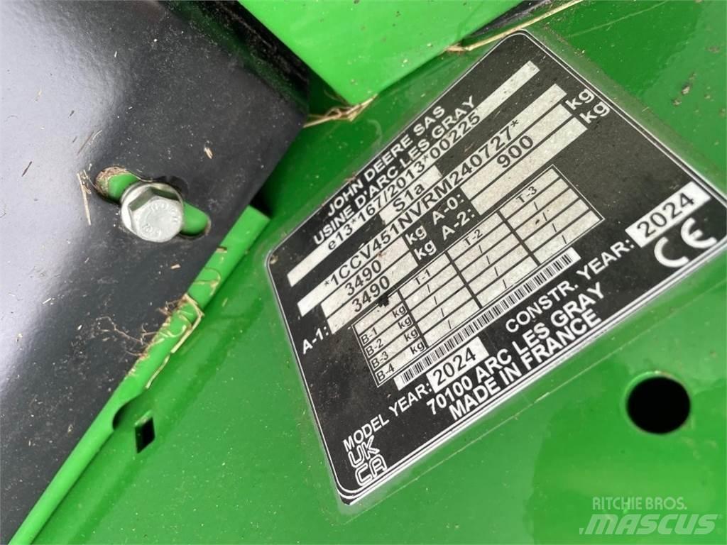 John Deere V451M Round Balers