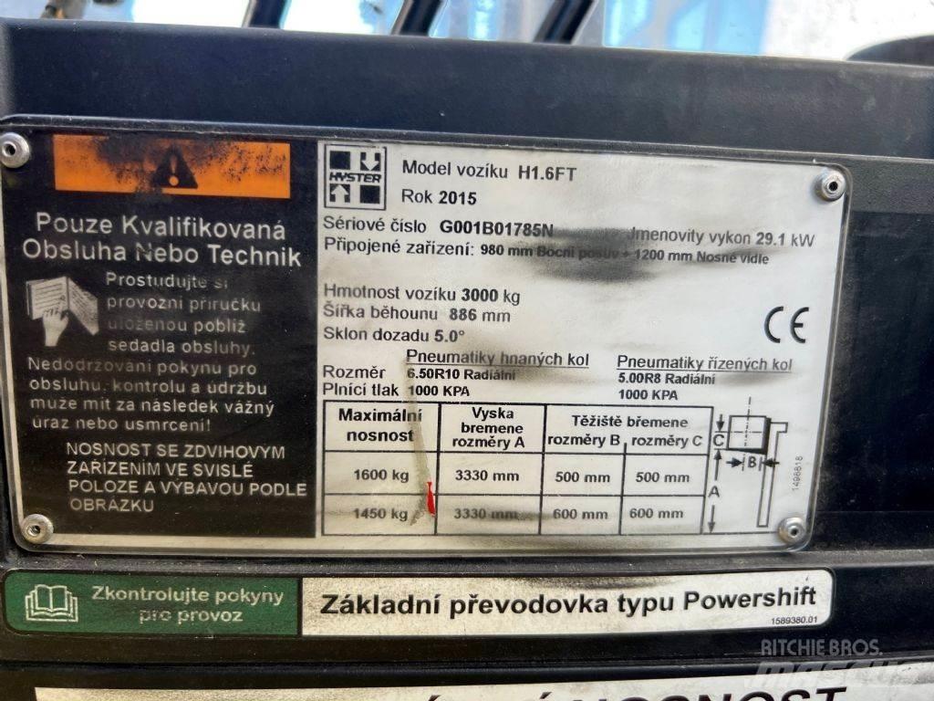 Hyster H 1.6 FT Diesel Forklifts