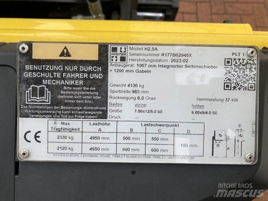 Hyster H 2.5A Diesel Forklifts
