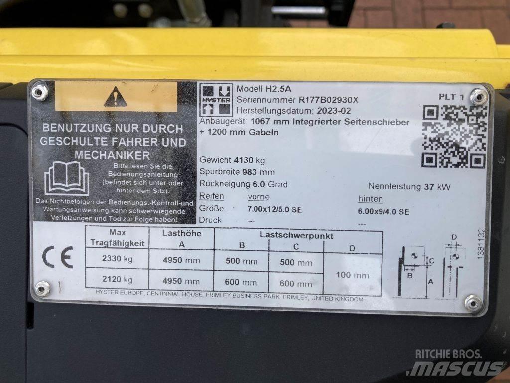 Hyster H 2.5A Diesel Forklifts