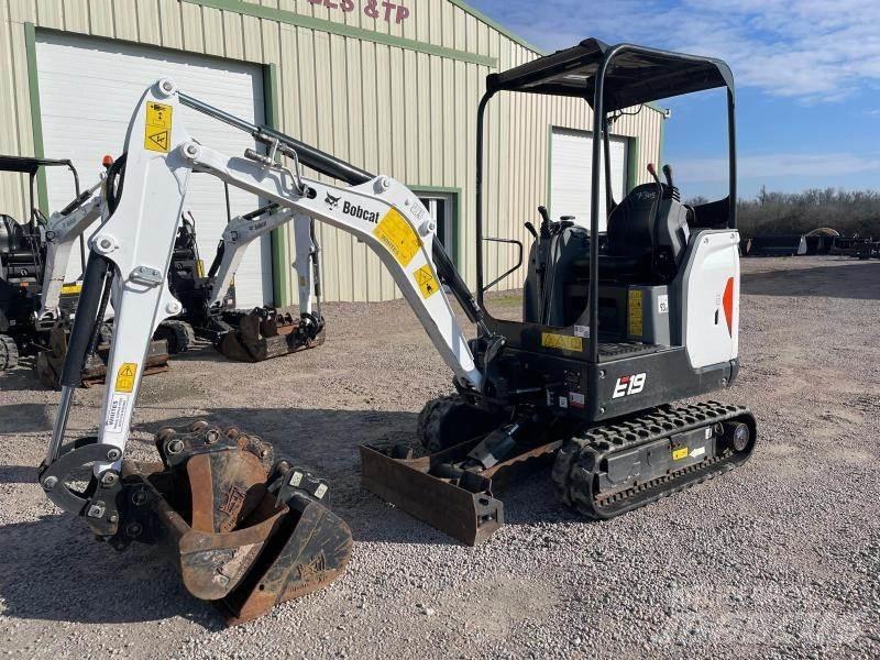 Bobcat E19 Mini Excavators <7t (Mini Diggers)