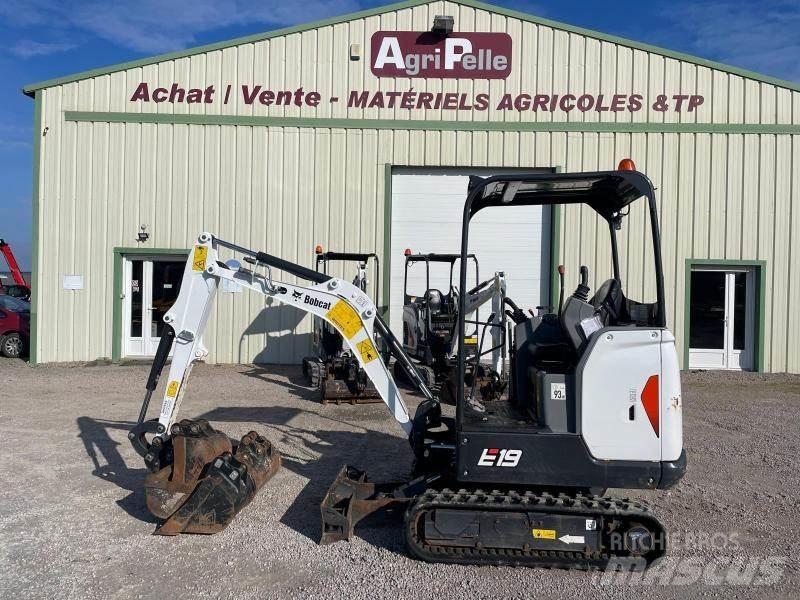 Bobcat E19 Mini Excavators <7t (Mini Diggers)