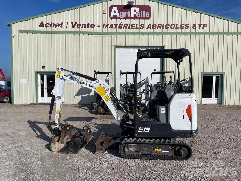 Bobcat E19 Mini Excavators <7t (Mini Diggers)