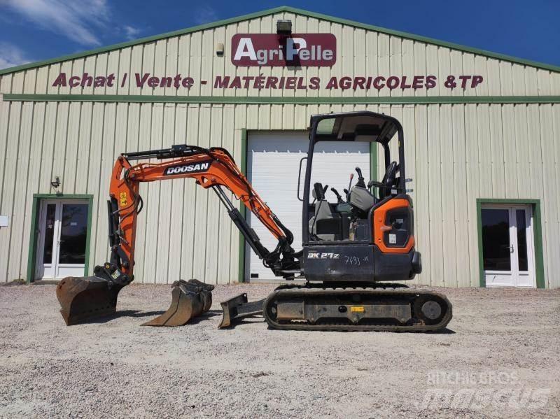 Doosan DX27Z Mini Excavators <7t (Mini Diggers)