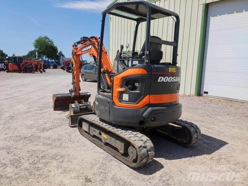 Doosan DX27Z Mini Excavators <7t (Mini Diggers)