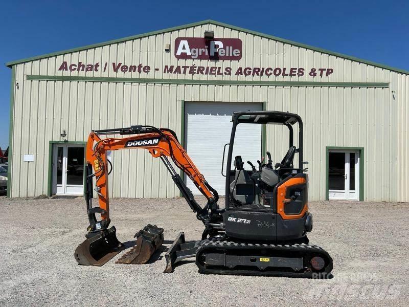 Doosan DX27Z Mini Excavators <7t (Mini Diggers)