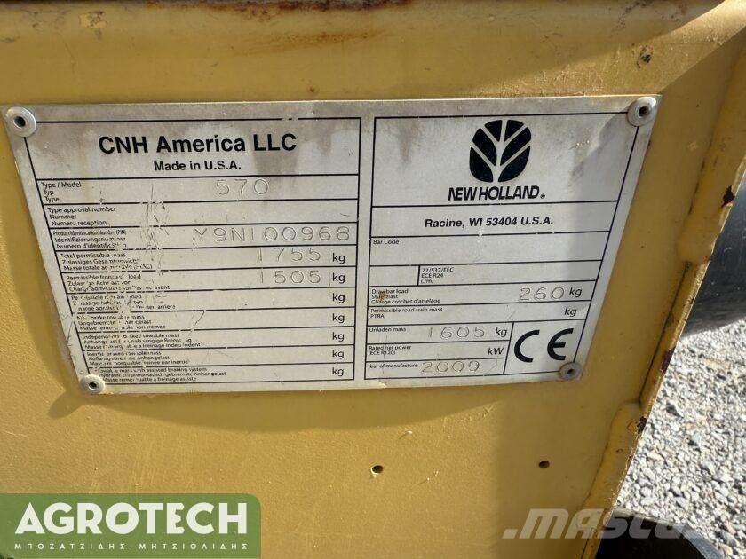 New Holland 570 Round Balers