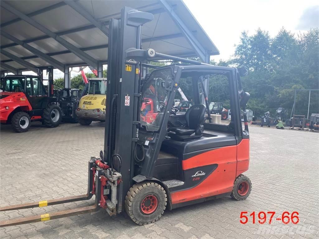 Linde E 25 HL - 01 600 Electric Forklifts