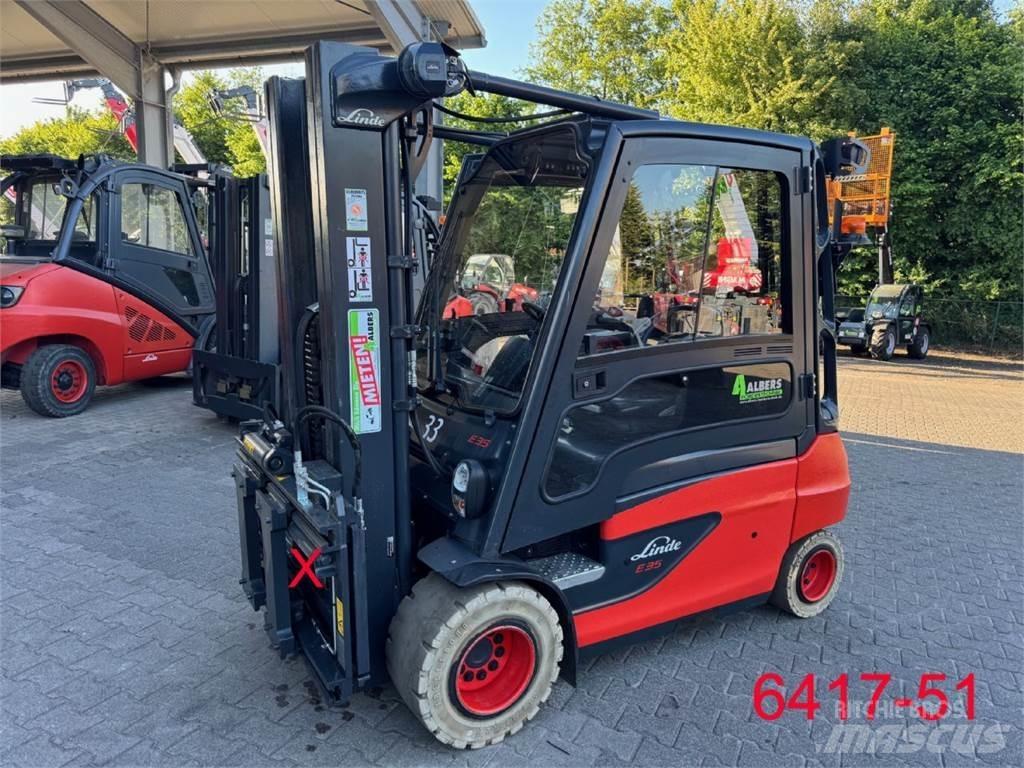 Linde E 35 L 01 Electric Forklifts