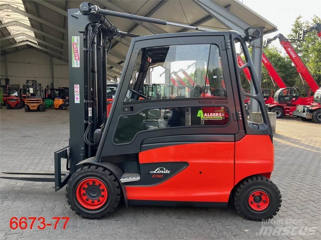 Linde E 50 HL Electric Forklifts