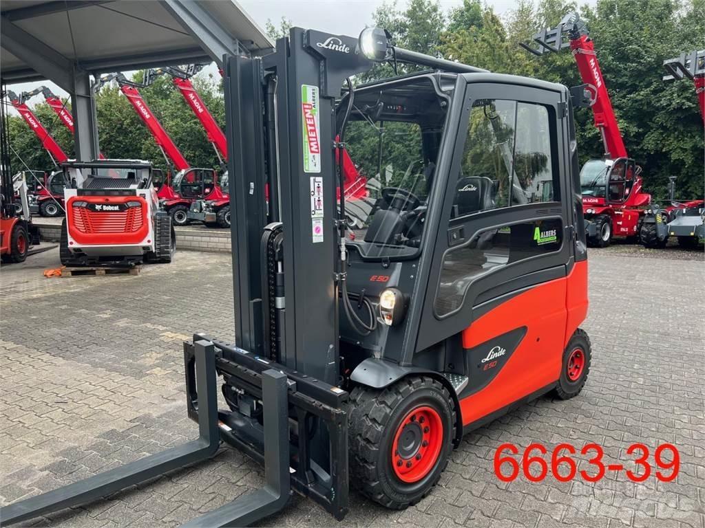 Linde E 50 HL 01 Electric Forklifts