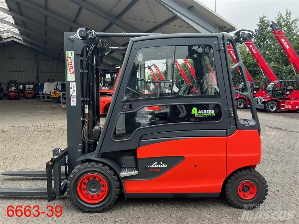 Linde E 50 HL 01 Electric Forklifts