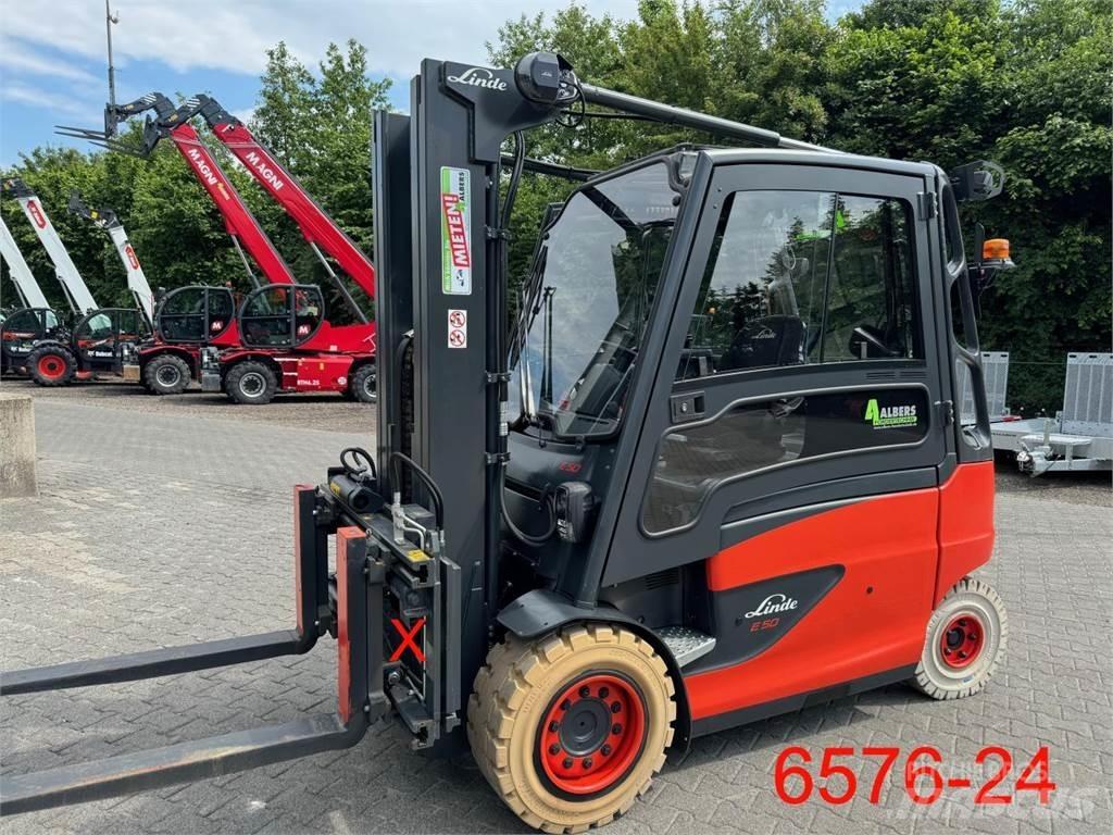 Linde E 50 HL 01 Electric Forklifts