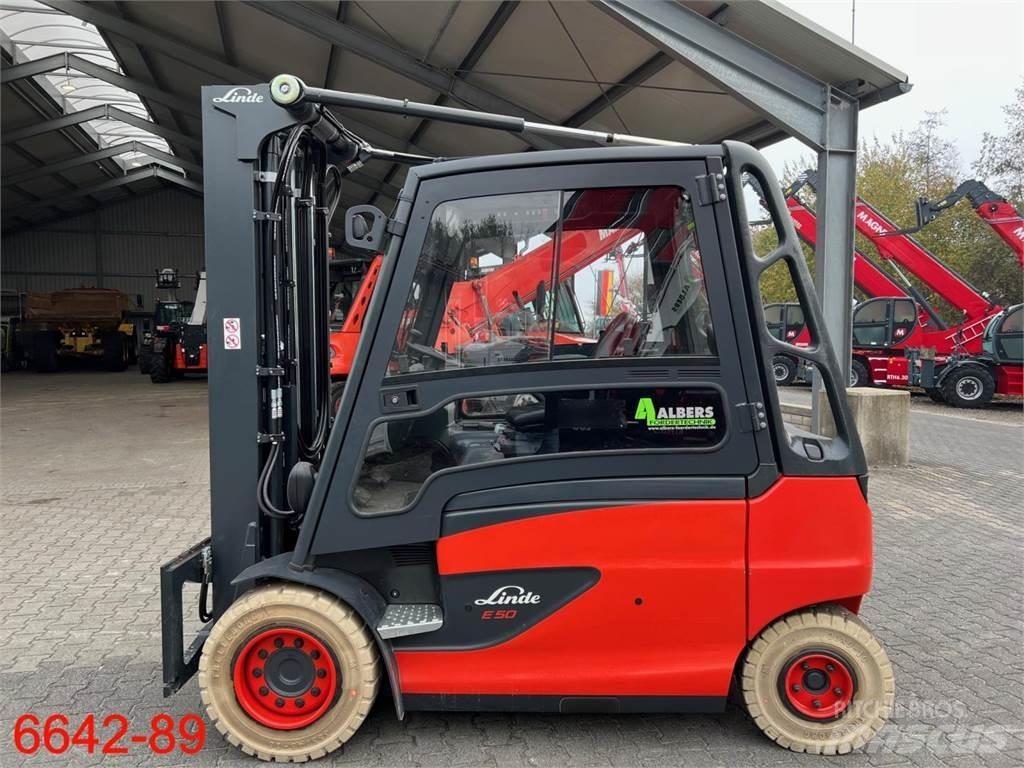Linde E 50 HL 01 Electric Forklifts
