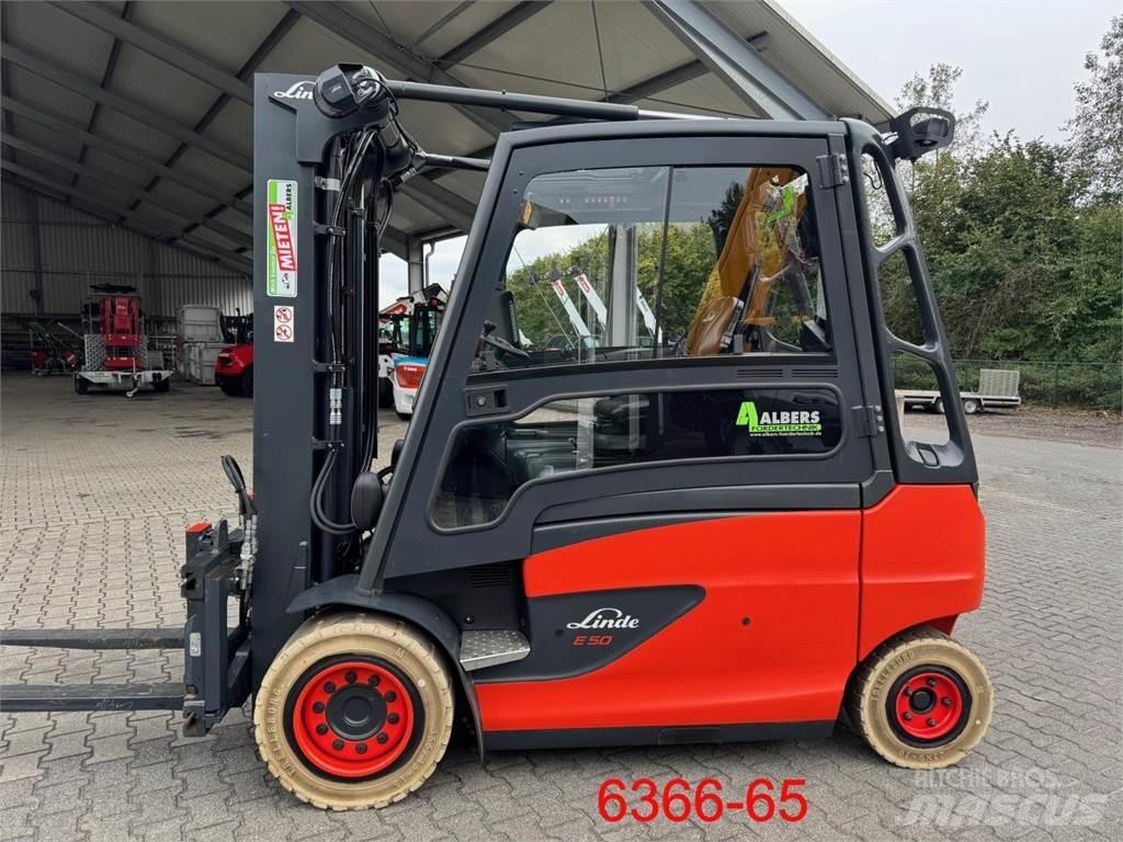 Linde E 50 HL - 01 / 600 Electric Forklifts