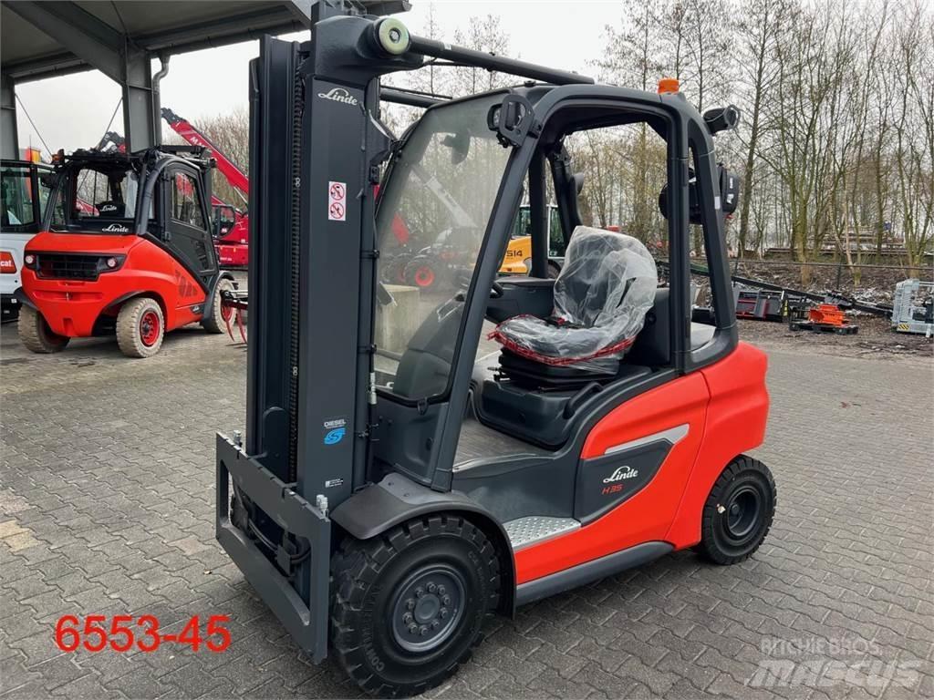 Linde H 35 D 01 Diesel Forklifts