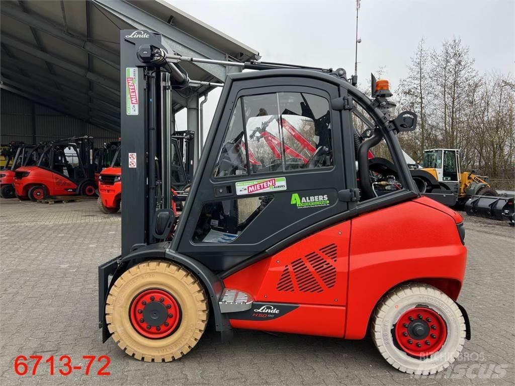 Linde H 50 T - 02 EVO LPG trucks