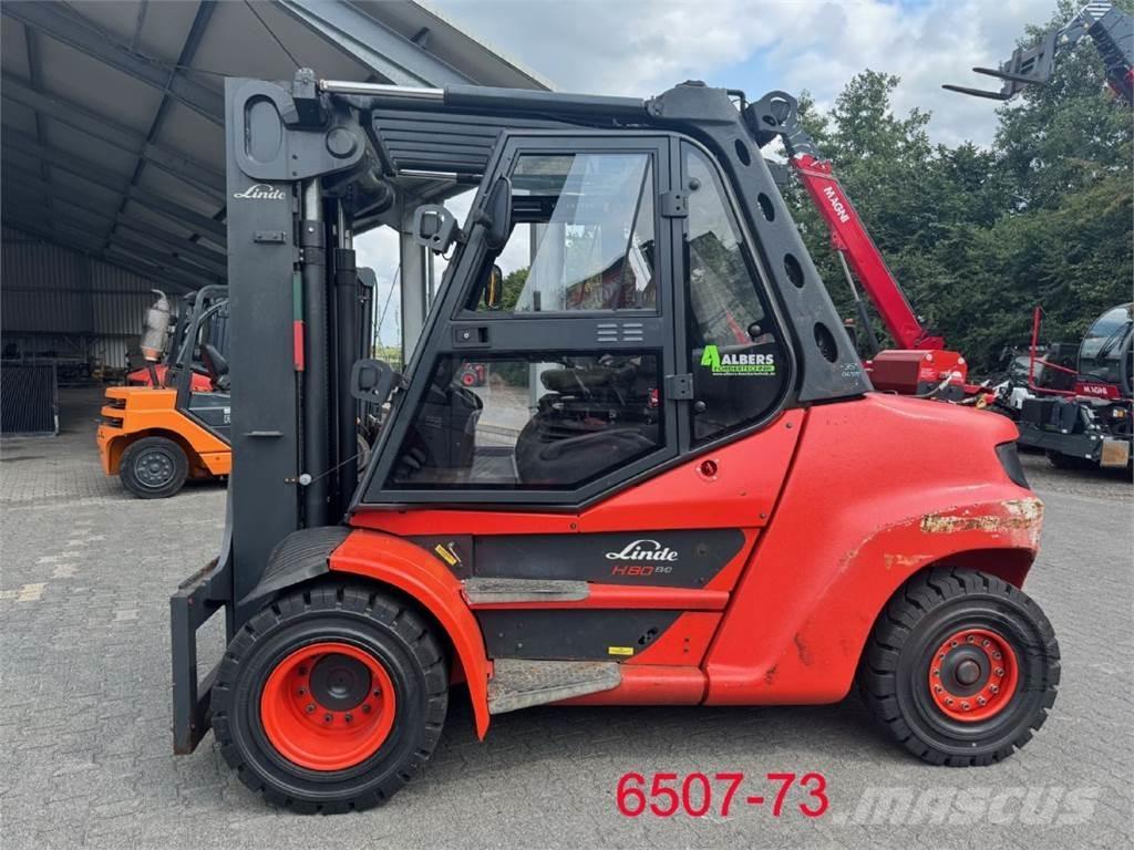 Linde H 80 D 03 / 900 Diesel Forklifts