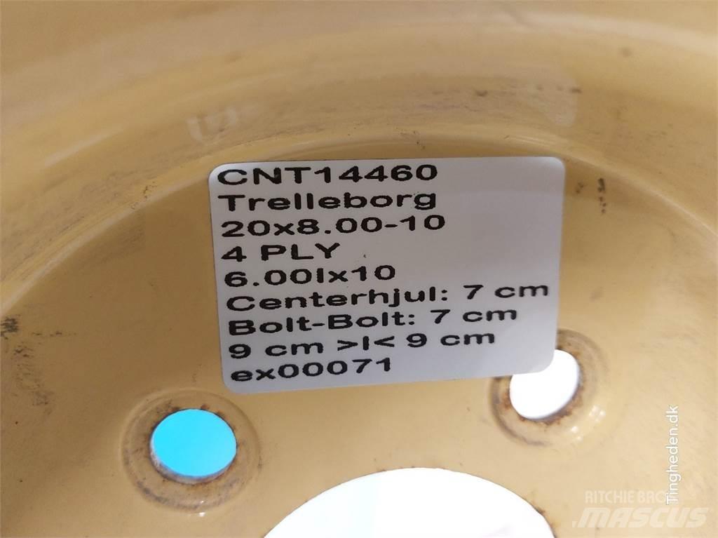  10 20x8.00-10 Tires, wheels and rims