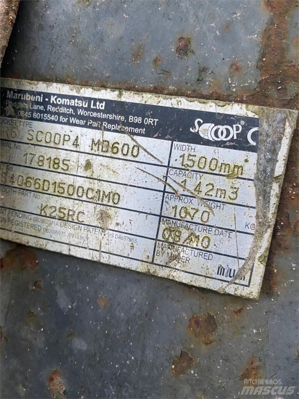  1500mm Buckets